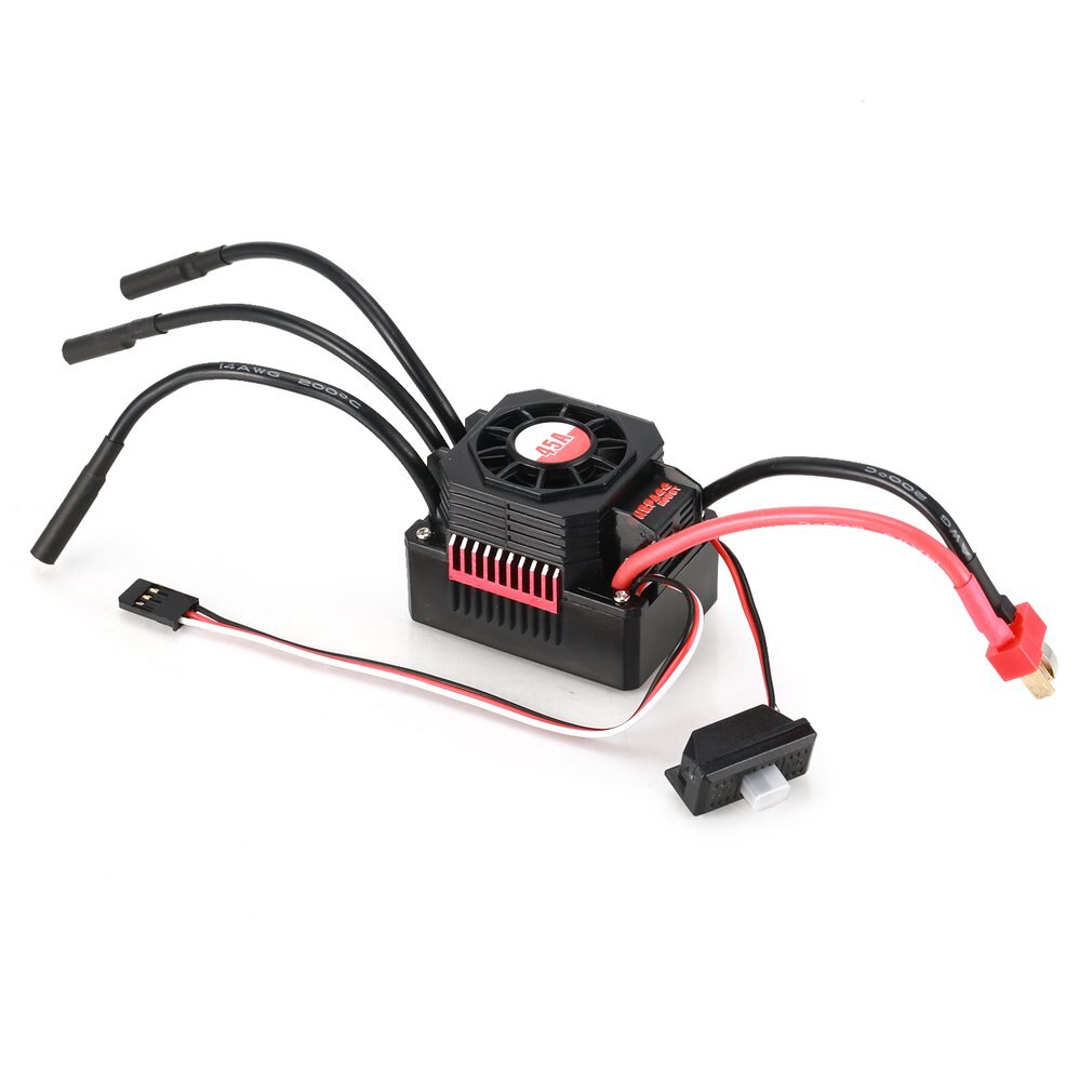 Surpasshobby Kk 25A Waterdichte Sensorless Brushless Speed Controler 2S Esc Voor 1:20 1:18 1:16 Rc Auto Model