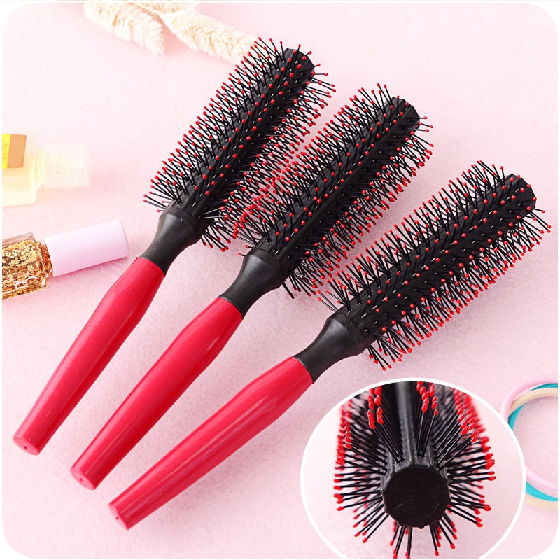 Multifunctional Hair Combs&Volumizer Rotating Hair Brush Roller Rotate Styler Comb Straightening Curling Air Comb