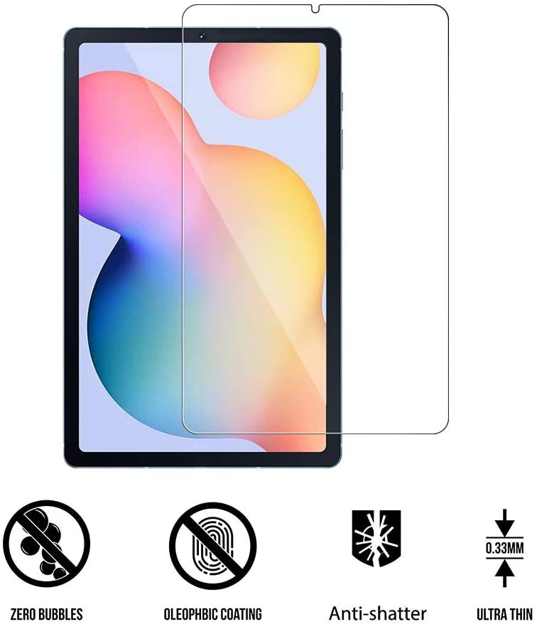 Tempered Glass Screen Protector for Samsung Galaxy Tab S6 Lite 10.4 P610 A 10.1 T510 S5E T720 A7 T500 4 T530 7.0 T230 T110