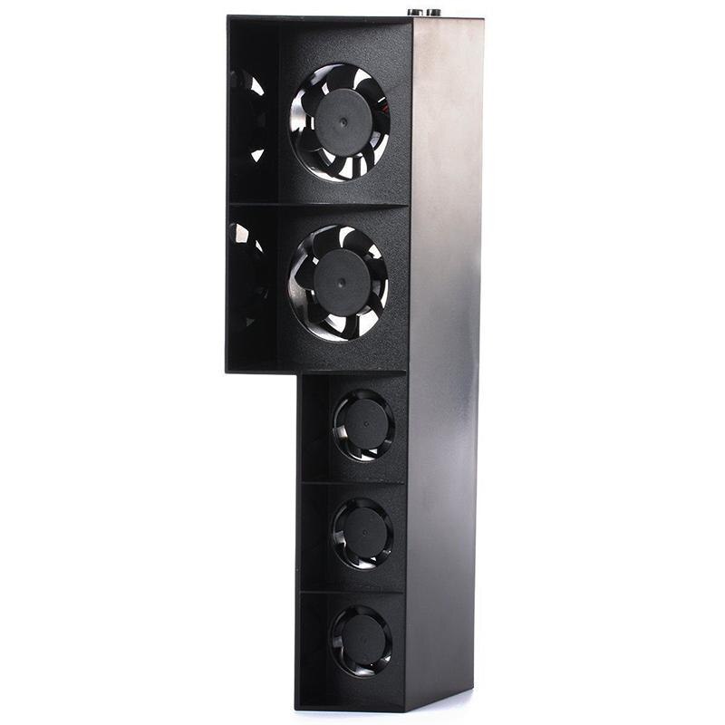 Cooling Fan For PS4 Console Cooler for PS4 USB External 5-Fan Super Turbo Temperature Control For Playstation 4 PS4 accessories