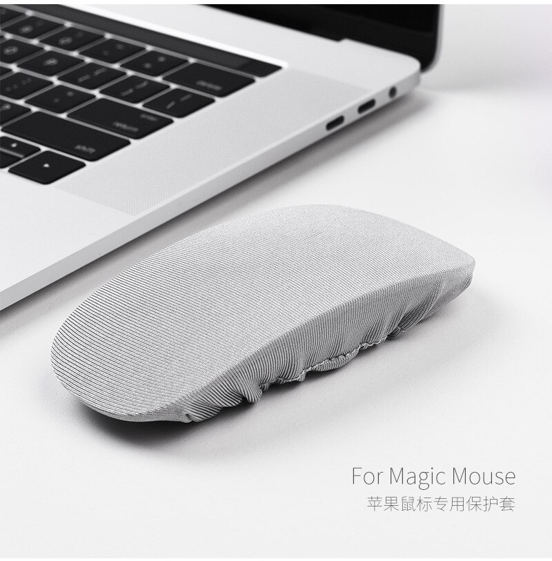 Magic Mouse Bescherming Case Stofkap Gemaakt Van Elastische Stof Voor Apple Muis Opbergtas