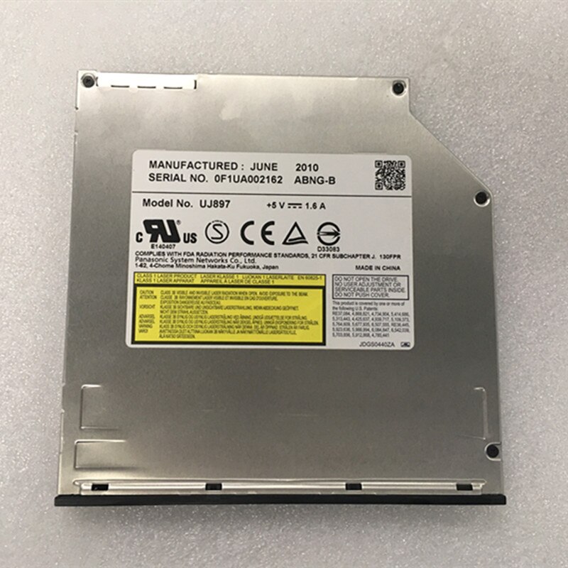lecteur DVD-Rburn spécial inhalé pour ordinateur portable original modèle: UJ897 UJ8A7