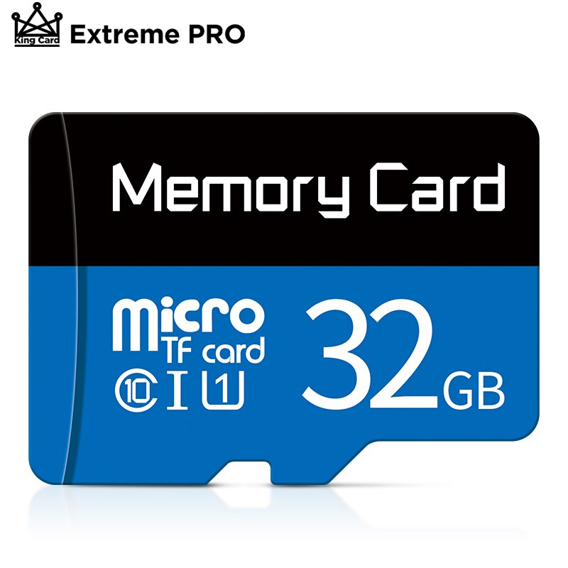 Micro sd-kort 16gb 32gb 64gb 128gb 256gb klasse 10 mini tf-kort højhastigheds microsd-hukommelseskort til samrtphone bord pc: 32gb