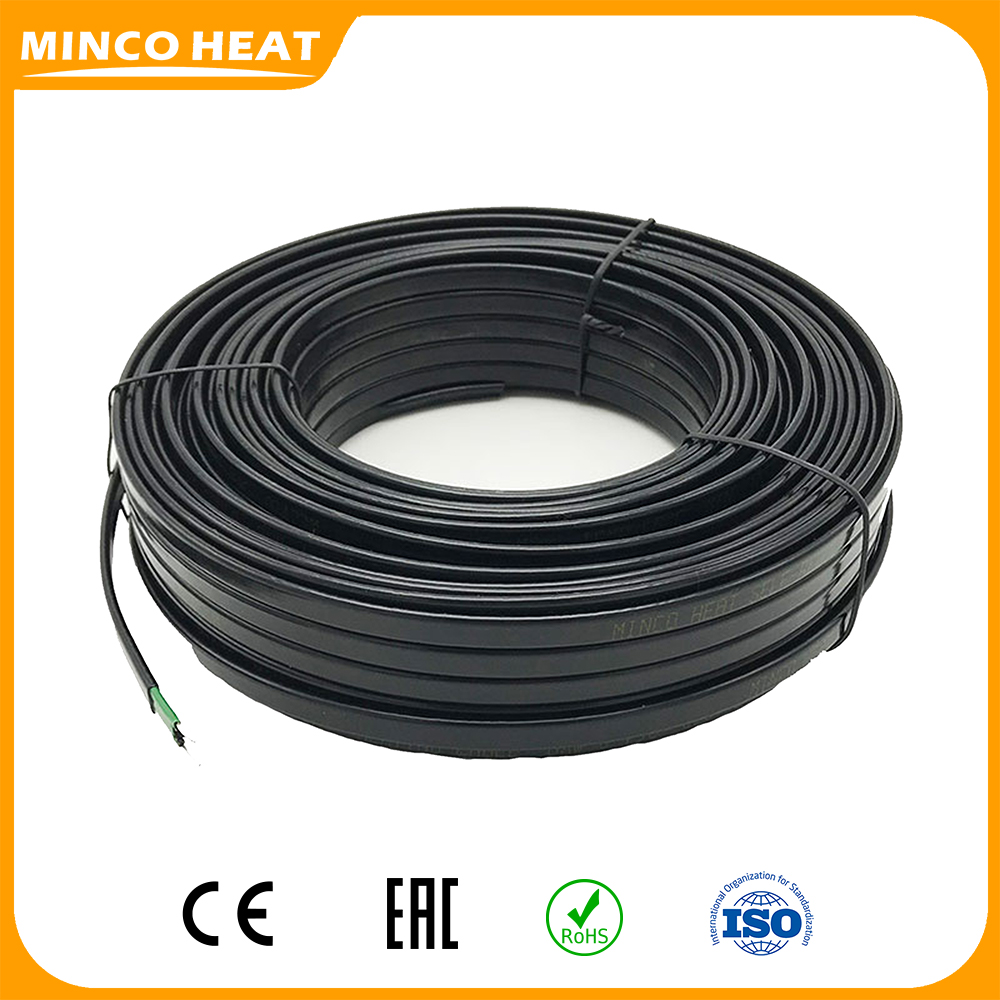 Minco Warmte 12V 24V 110V 220V Waterleiding Antivries Vorstbescherming Verwarmingskabel voor Dak Zelfregelende Elektrische Kachel Draad