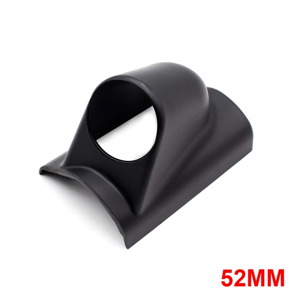 Linker Instrument Panel 52Mm Enkel Gat Zitten Instrument Beugel 1 Gat Racing Instrument Seat Rack: Black