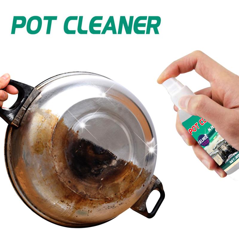 30Ml Keuken Pot Cleaner Vuil Verwijderd Verkoolde Roestvrijstalen Wok Pot Vlekken Cleanning
