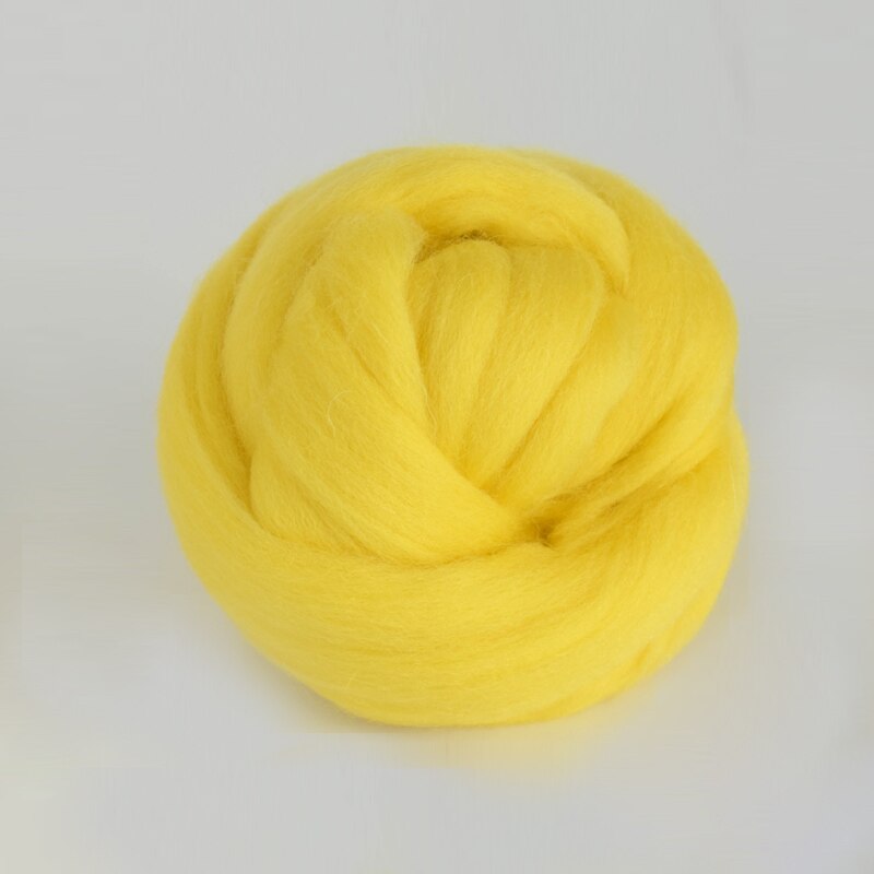 2m/ball, Merino Wool Roving ,wool yarn,Tapestry Weaving Yarn For Weaving, Wet Felting, DIY Craft Supplies,18 colors: 09