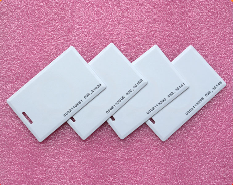 100pcs/box RFID card TK4100 125 KHZ RFID card EM Thick ID card suitable for access control and attendance cards