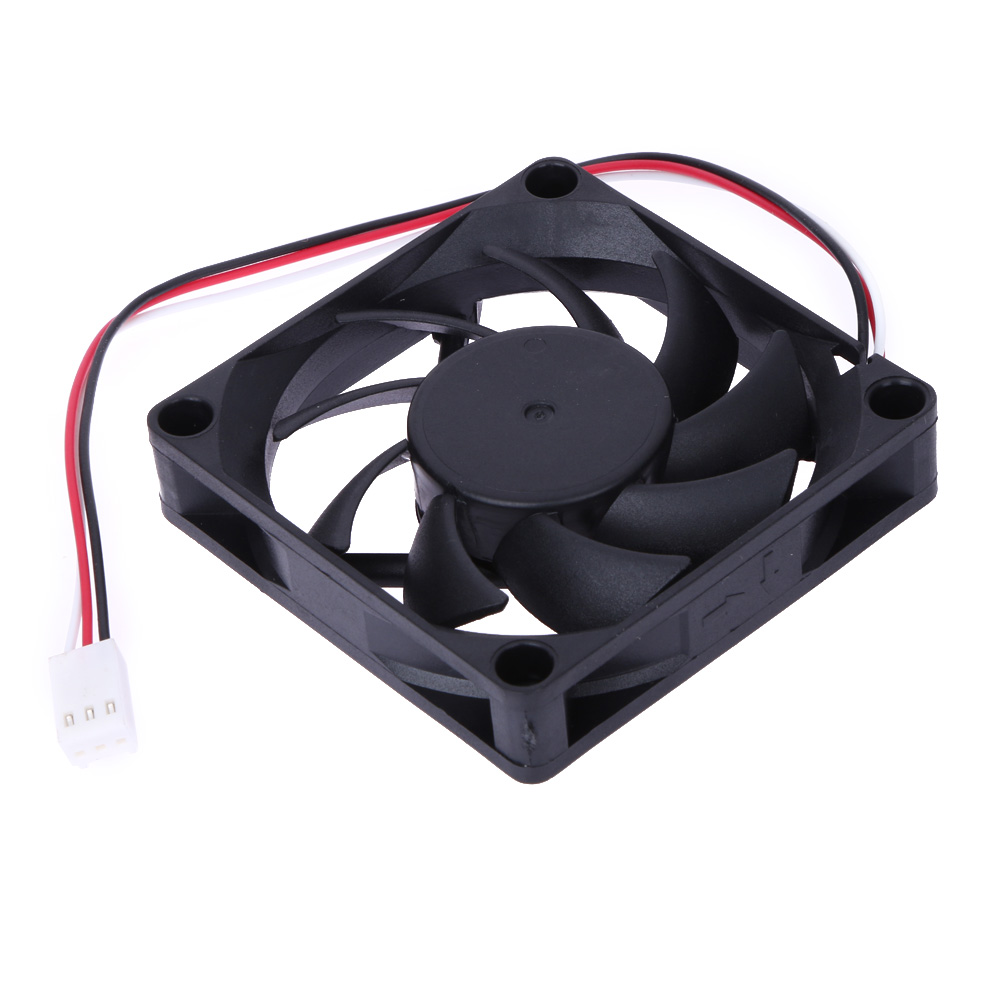 Computerkabinetkøler  dc 12v 7cm 70mm cpu vga køling køler blæser 3 -bens pc-kabinet chassis blæsere olielejer computertilbehør