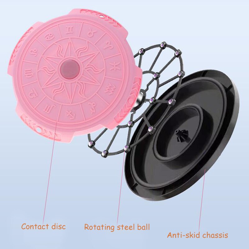 Waist Twisting Disc Exercise Board Twist Board Exercise for Aerobic Weight Loss Equipment Twisting Plate with Resistance Bands