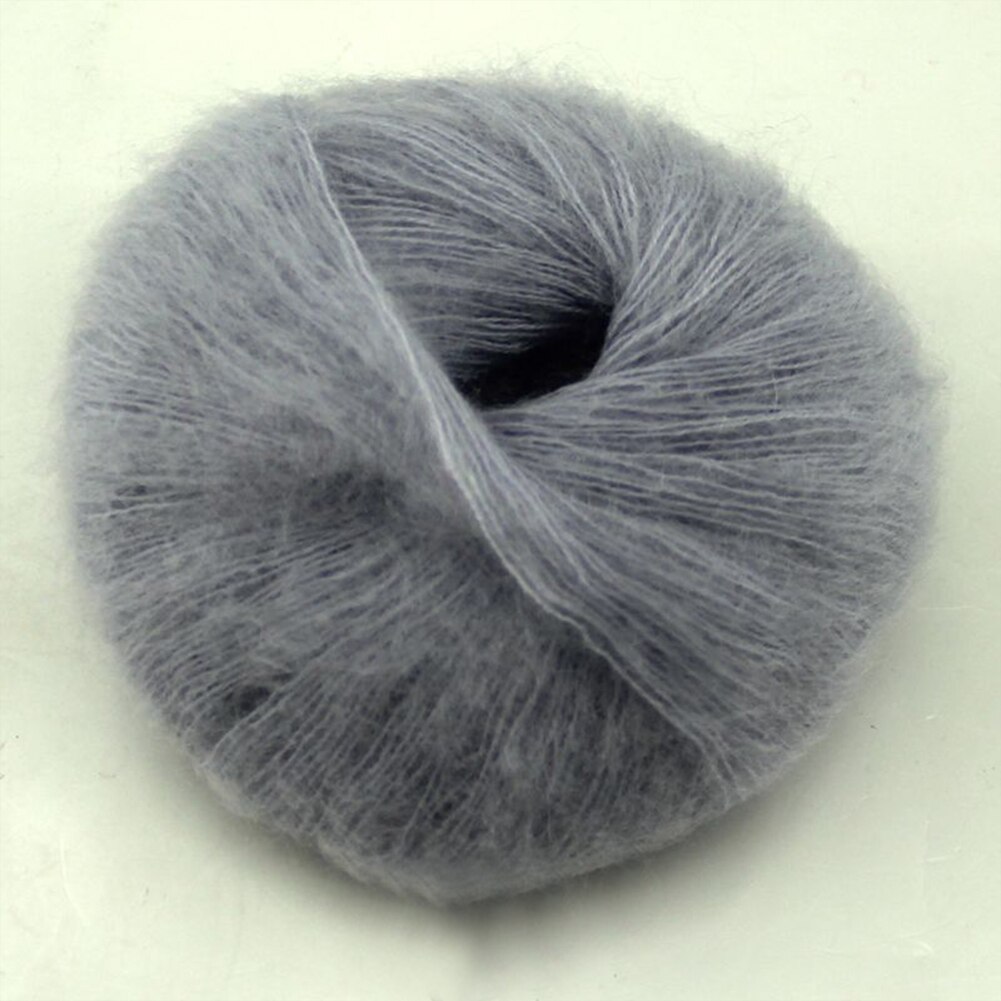 25g fil à tricoter Mohair laine à tricoter fil doux doigté bébé Crochet fil à tricoter fils Angora Crochet: 026