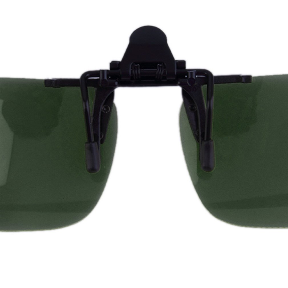 Fahren Nachtsicht Clip-auf kippen-hoch Objektiv Sonnenbrille Kühlen Brillen Clip Auf Objektiv Anti-Uv 400 unisex Für frauen &Ampere; Männer Bequem