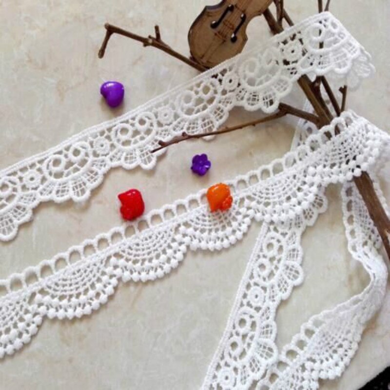 3 yards/lot Nylon kant accessoires kleding decoratie lint kanten rand stof voor Naaien Bridal trouwjurk Craft