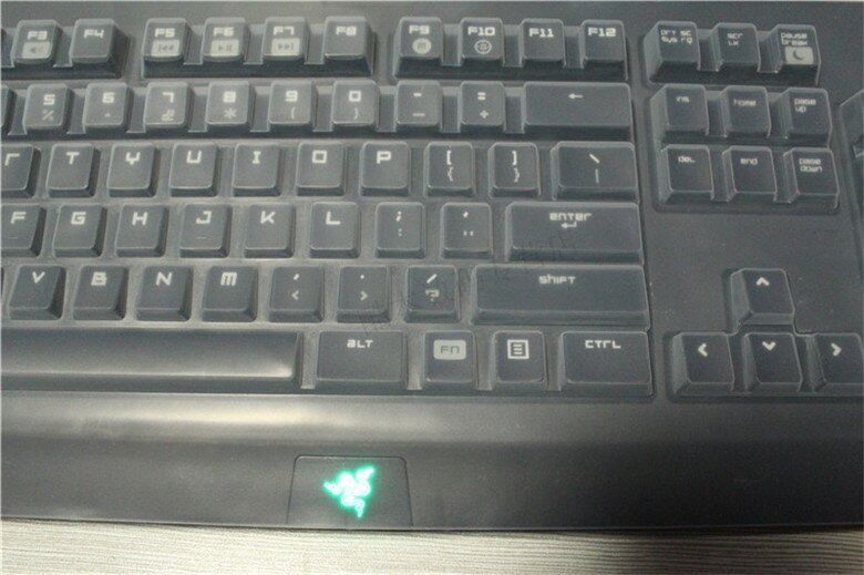 Transparent Clear Silicone Keyboard Covers protector For Razer BlackWidow Chroma Clicky Mechanical Gaming Keyboard