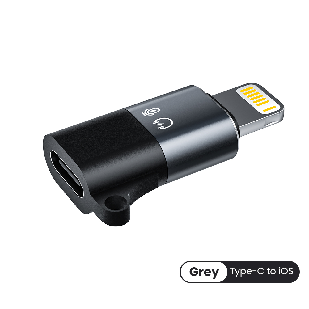 Adattatore Otg USB tipo C a 8 pin per Iphone 13 12 11 Pro Max Xr Convertitore cavo dati di ricarica rapida per auricolare U Disco USB C OTG: green