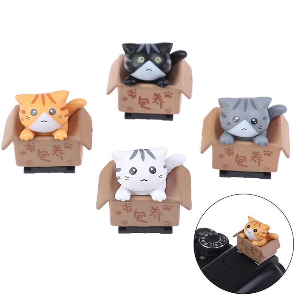 Lampe de poche 3D pour appareil photo, dessin animé, chat, mignon, Flash, SLR Q0V0