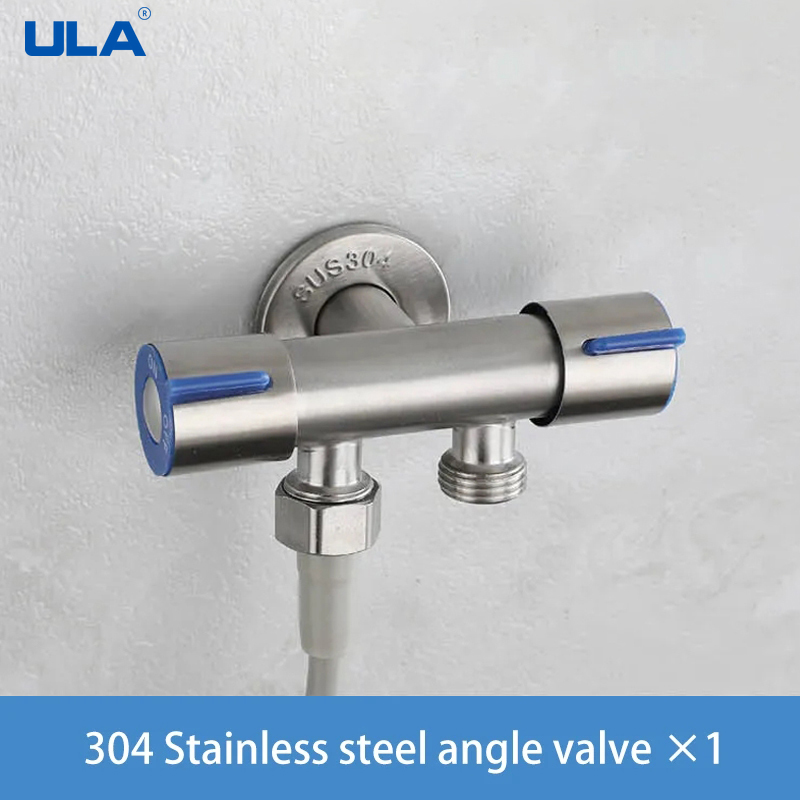 Ula Hoek Klep 1/2 Hoek Ventiel 2 Manier Of Eenrichtingswater Ventiel Muur Douche Omleiding Ventiel T Klep Driehoek Ventiel Bad Accessoires