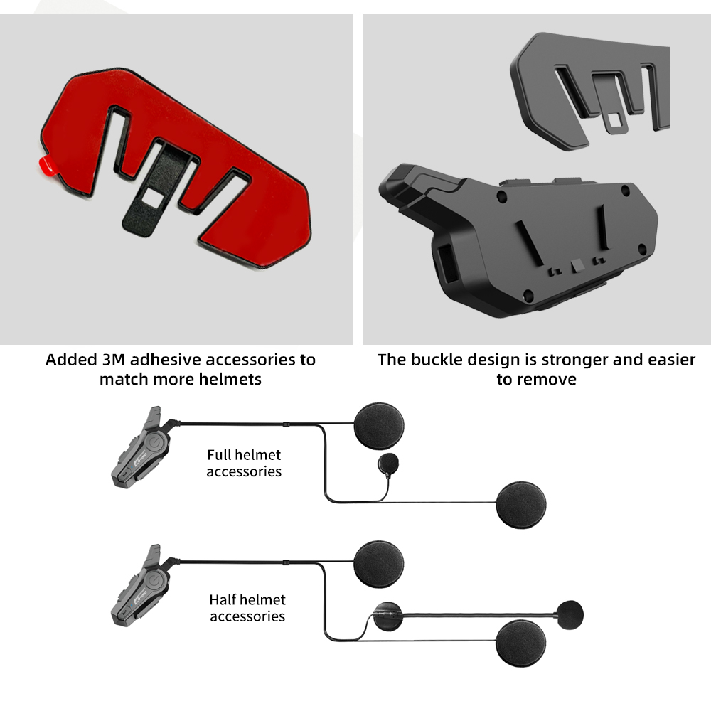 X1 Plus Motor casco intercomunicador Bluetooth 5,0 motocicleta auriculares inalámbricos 1000m interfono altavoz manos libres walkie casco talkie