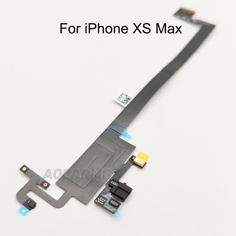 Aocarmo Ambient Proximity Light Sensor Flex Cable Ribbon without Ear Speaker for iPhone X / XS / XS Max Replacement Parts