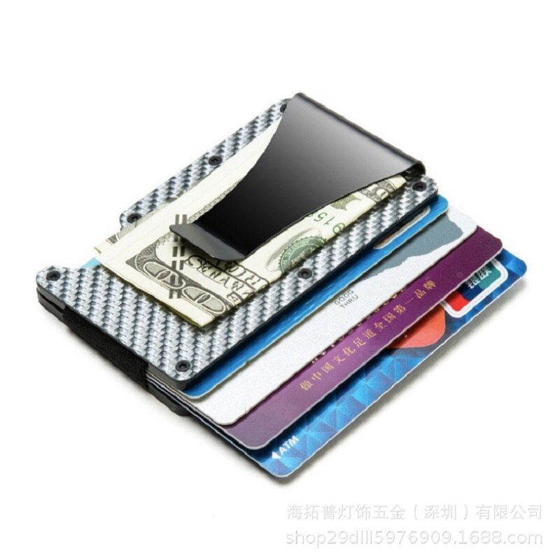 Summer Slim Credit Card Holder ID Card Holder Man Wallet with RFID Anti-theft Protection
