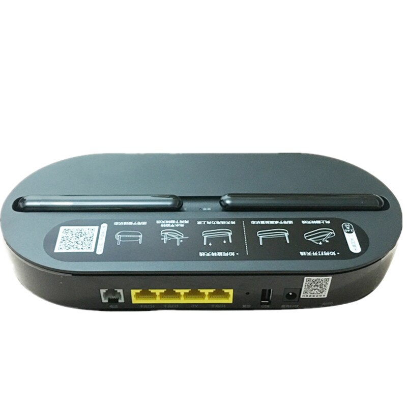 100% Original HUA WEI HS8145V EPon 4GE 1 voix 2.4G 5G WiFi EPON ONU ONT FTTH Termina routeur de réseau à fibres optiques