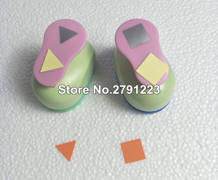 2pcs Craft Punch Set children manual DIY Hole Punches Scrapbook DIY Paper Cutter