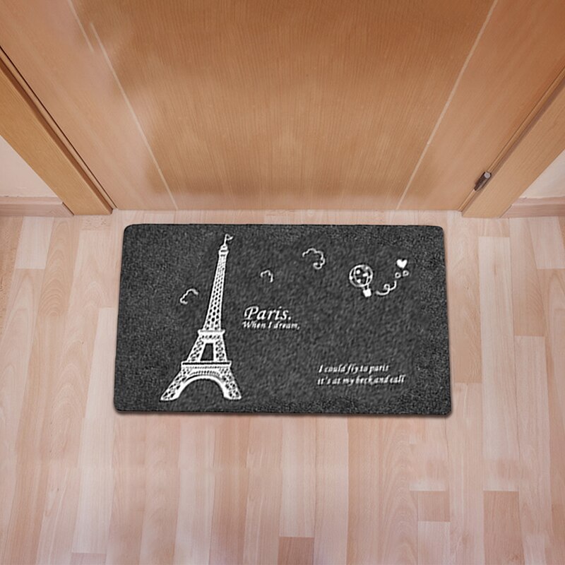 Keuken Mat Goedkopere Anti-Slip Moderne Karpetten Woonkamer Balkon Badkamer Gedrukt Tapijt Deurmat Hal Geometrische Badmat: 40x60cm  B