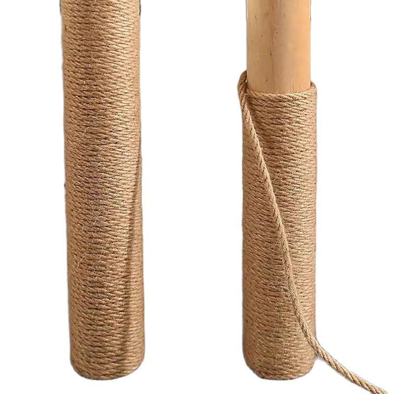 Sisal Rope Jute Rope Cat Tree Tower DIY Climbing Frame Replacement Rope Cat Scratcher Rope 8mm Desk Legs Binding