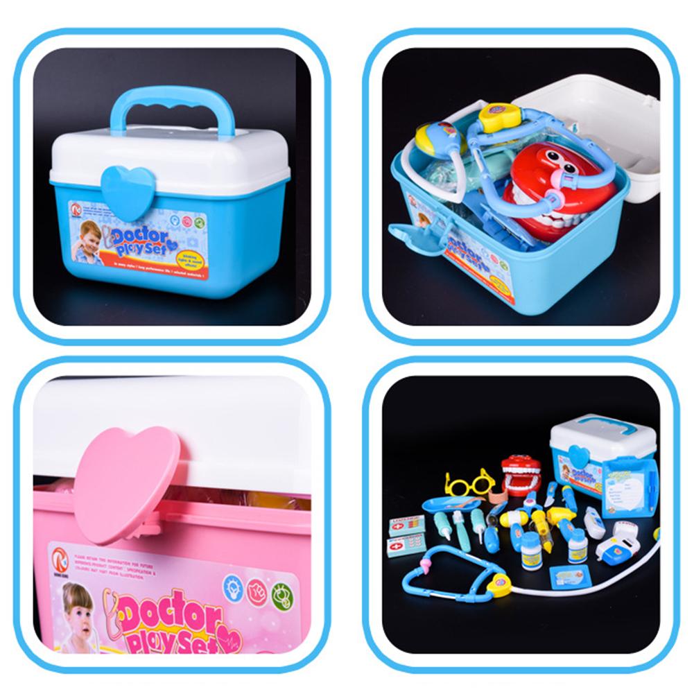 Play Pretend Doctor Nurse Toy Kit Dentist Playset for 3 Years Old Boys Girls