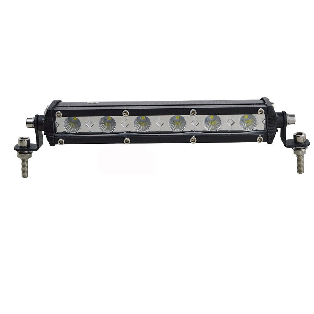 Barra de luz LED delgada de una hilera, 7/13/20/25/32/38 pulgadas, 120W, 150W, 180W, todoterreno, para camión, SUV, ATV, 12V, 24V