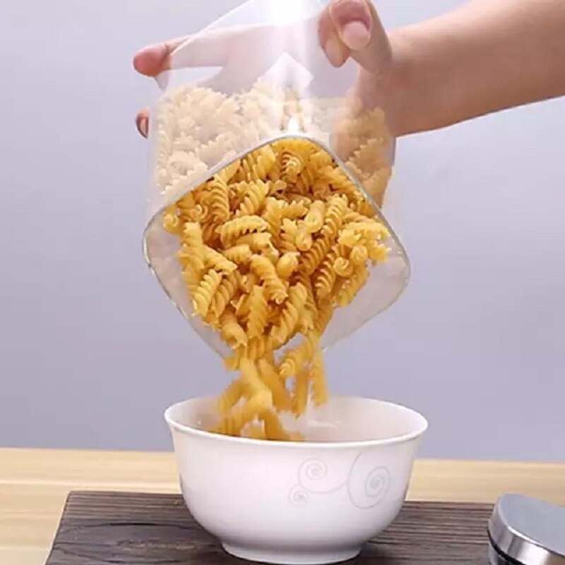 Sealed Glass Candy Jars Stainless Steel Cover Cereal Dispenser Transparent Tea Box Household Kitchen Desktop Storage Containers