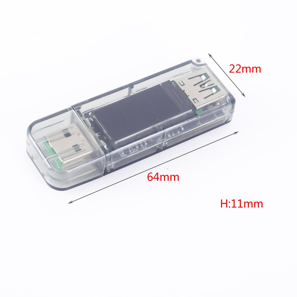 DC 5V USB Multi-function Voltmeter Ammeter Meter LCD Battery Capacity Tester Power Tester Temperature Display Current Meters