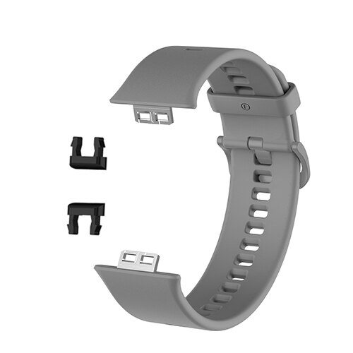 Polsband Voor Huawei Horloge Fit TIA-B09 Model Smart Horloge Accessoires Armband Strap Voor Huawei Fit Lus Verstelbare Polsband: Gray
