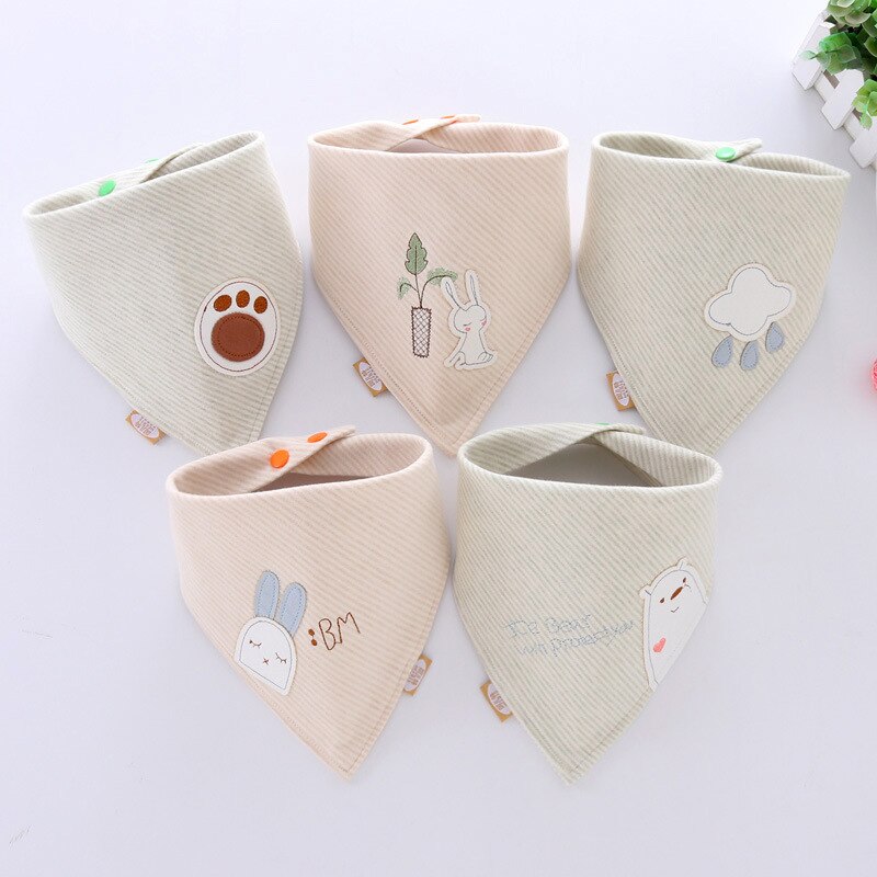1PC Baby lätzchen Für Junge Mädchen bandana lätzchen Spuck Tuch Ebene Dreieck Baumwolle Baby Fütterung Rülpsen Baby Zubehör