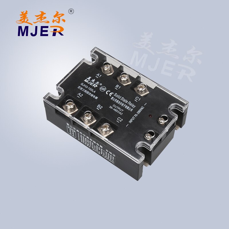 SSR 3 Phase SSR-100 AC to AC Solid State Relay 100 SSR SSR 100A GJH3 100LA