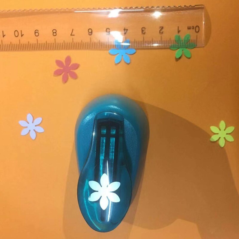 Free ship 5/8 Flower Hole Puncher Scrapbooking Bloom Shape Paper Cutter Scrapbook Embossing Machine Petal Decorative Craft Punch