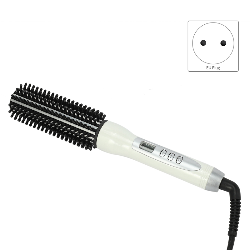Professionele Keramische Haar Krultang Stijltang Warmte Kam Elektrische Lcd Haar Borstel Curling Kam Ronde Grote Roller Waver
