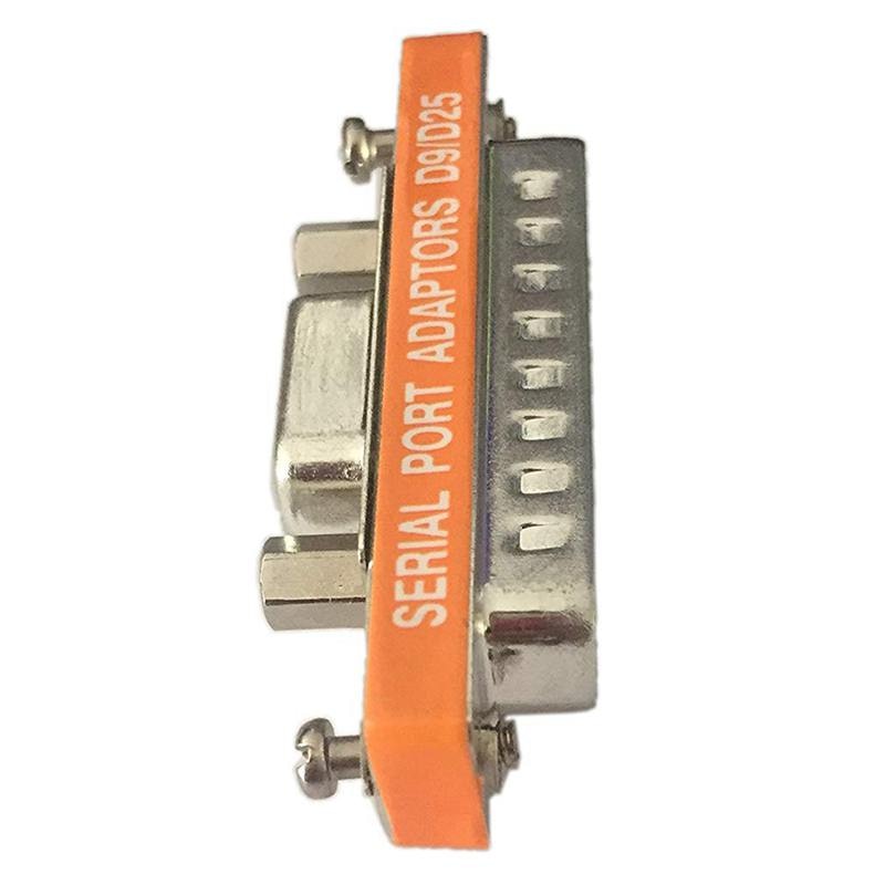 DB9 Female to DB25 Male Mini Serial Port Cable Adapter Gender Changer