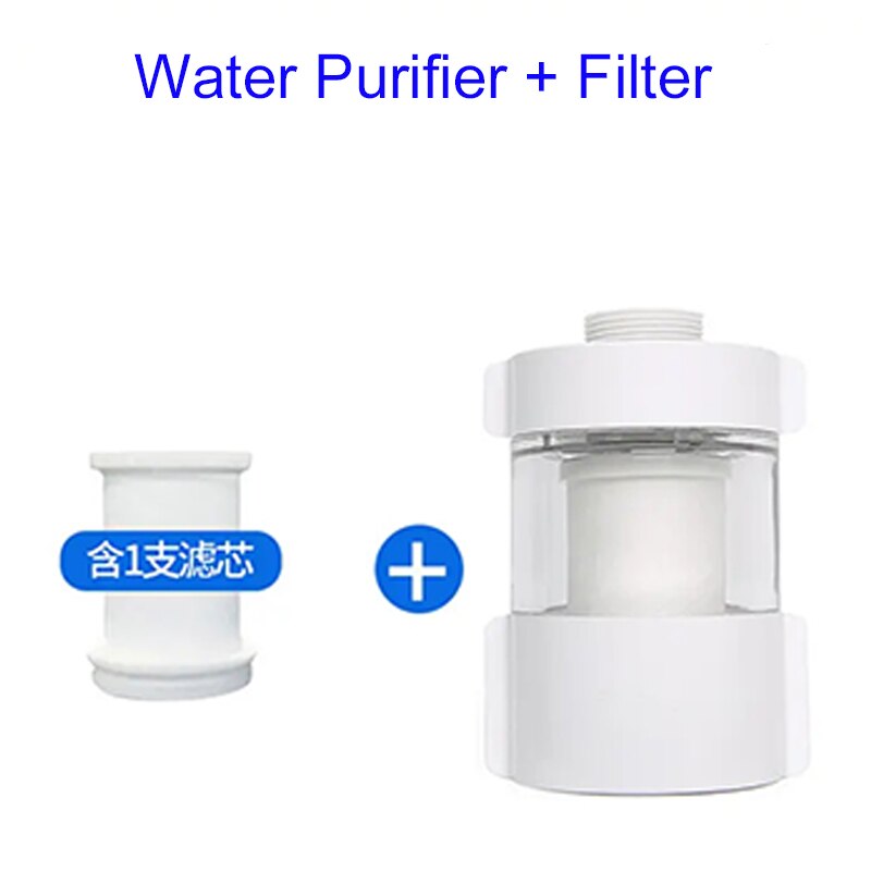 Køkken vandhane vanddyse filter sundt aktivt kul vandrenser husholdning badeværelse køkken vandhane vandhaner tilbehør: -en