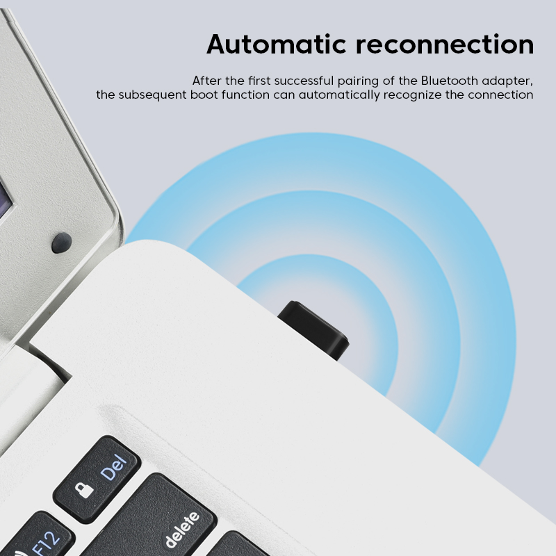 USB Bluetooth 5.4 Adapter for PC USB Bluetooth 5.1 Receiver Transmitter Dongle Wireless Computer Adapter For Mouse Keyboard