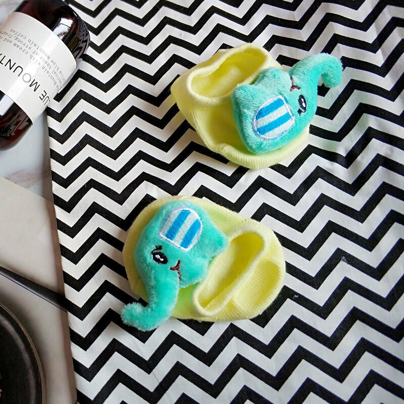 Lente en Zomer Prinses Baby Sokken antislip Vloer Sokken Cartoon Dier Kinderen Katoenen Sokken: 01 / 24M