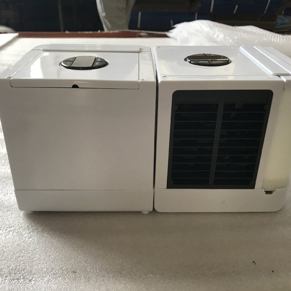 Mini Indicator or Digital Display Air Cooler Home Computer Version Refrigeration Small Fan Portable Mini Air Conditioner