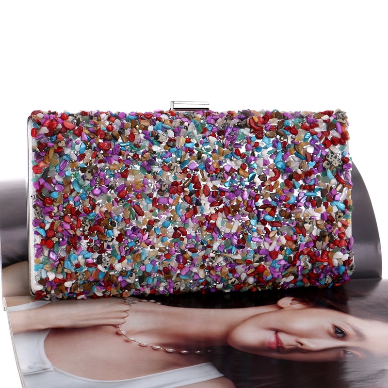 SEKUSA Diamanten Snoep Avondtasje Zomer Mode Vrouwelijke Kleine Dag Clutch Schouder Chain Handtassen Telefoon Sleutel Portefeuilles