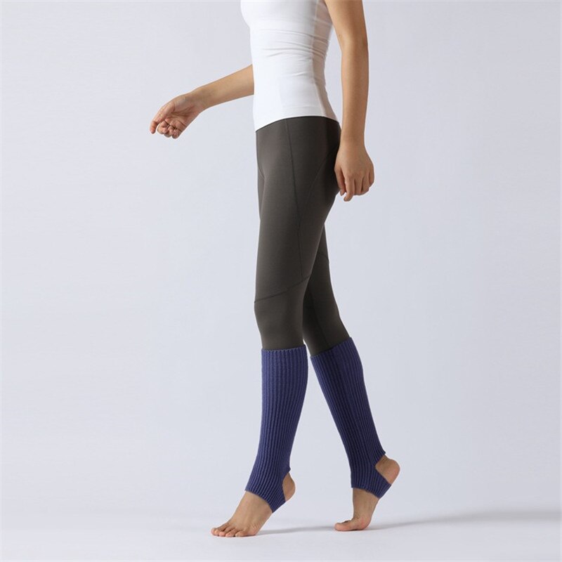 1 paar dames meisjes beenwarmers sokken lange sokken zonder voet winter herfst dans ballet kousen volwassenen en kinderen dijbeenwarmers