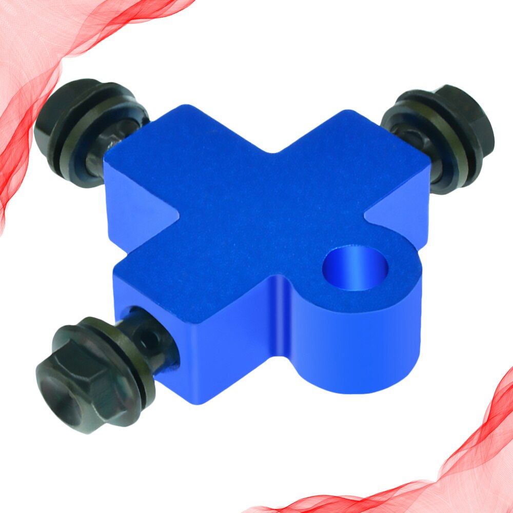 1pc Tubing Tee Joint Brake Tubing Brake for Motorcycle Auto Vehicle Car