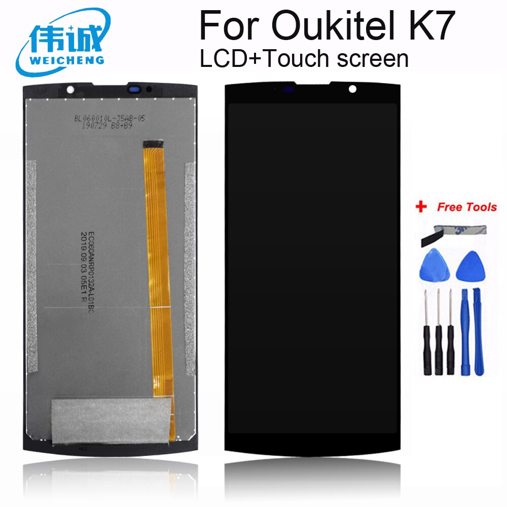 Für OUKITEL K10 LCD Anzeige + berühren Bildschirm Original Oukitel K15 Plus LCD Digitizer Tafel Anzeige Für OUKITEL K7 lcd k15 Profi lcd