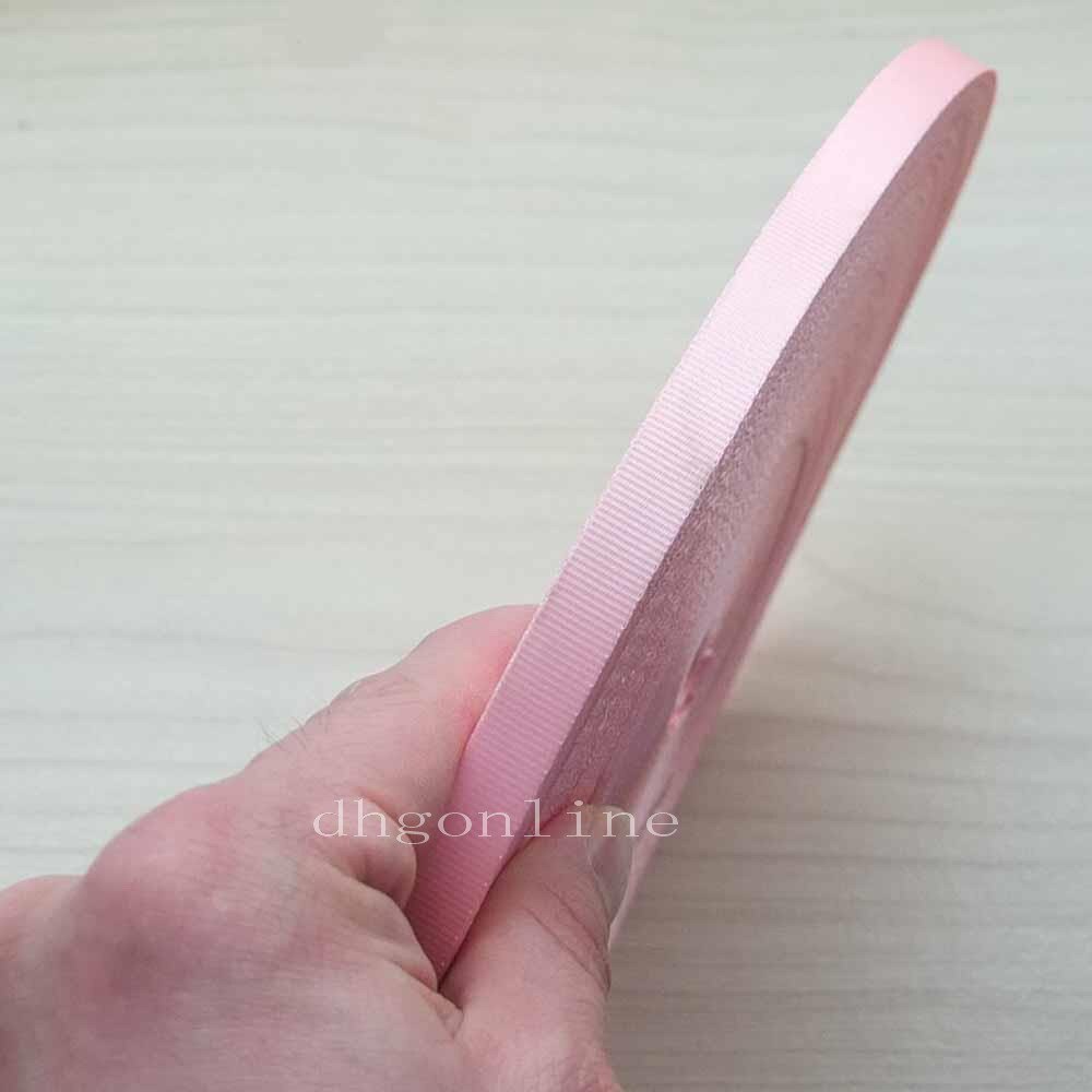 Sangle de ceinture robbin en nylon 10mm 25 yards 3/8 " pour boucles, lanière, sangle pivotante: Rose