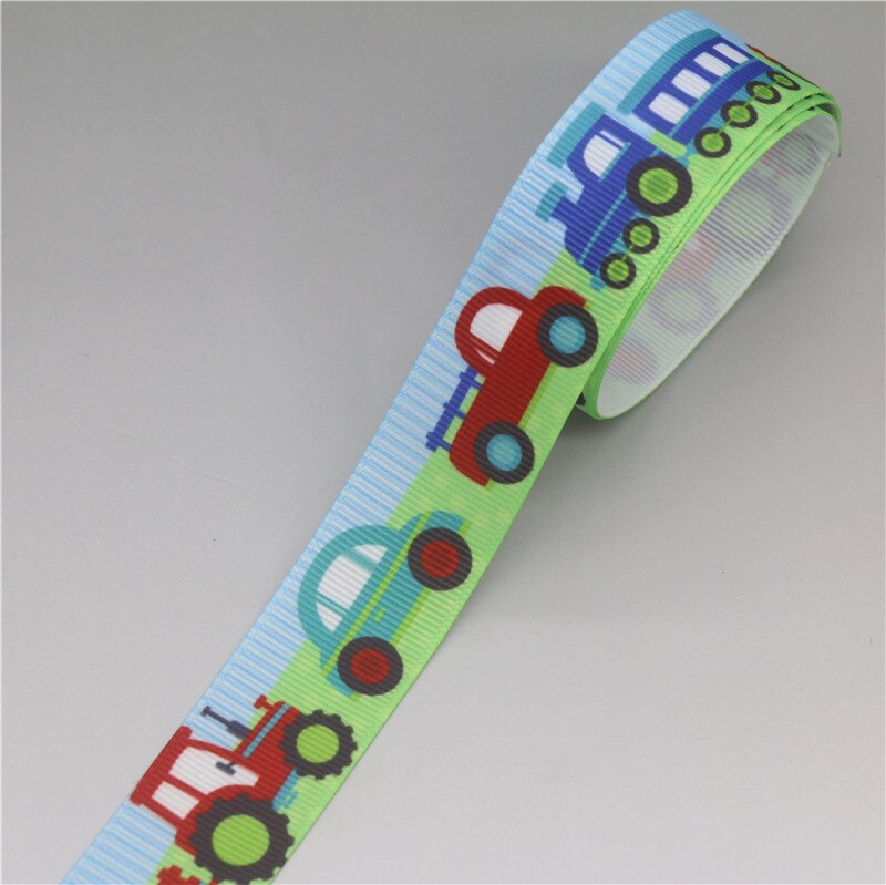 Dhk 7/8 &#39;&#39;5Yards Auto Machine Gedrukt Grosgrain Lint Accessoire Hairbow Hoofddeksels Decoratie Diy Oem C1813: 11773