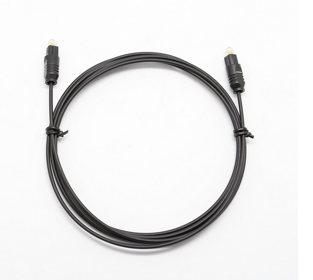 Toslink Gold Plated Optical Digital Audio Cable 1m 1.5m 2m SPDIF MD DVD Gold Plated Cable
