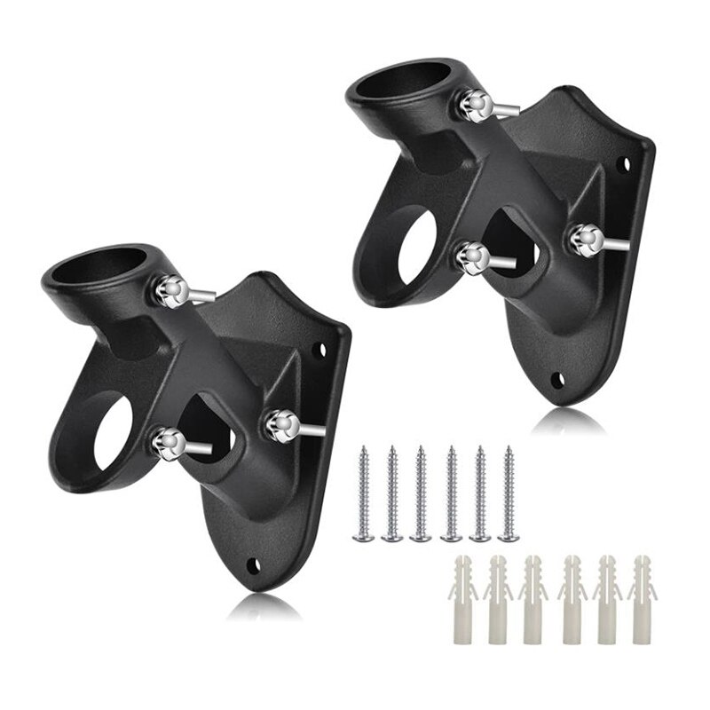Flag Pole Holder Bracket for House Outdoor,All Weather Flagpole Bracket,Heavy Duty Rust Proof Mount Hardware: sky blue